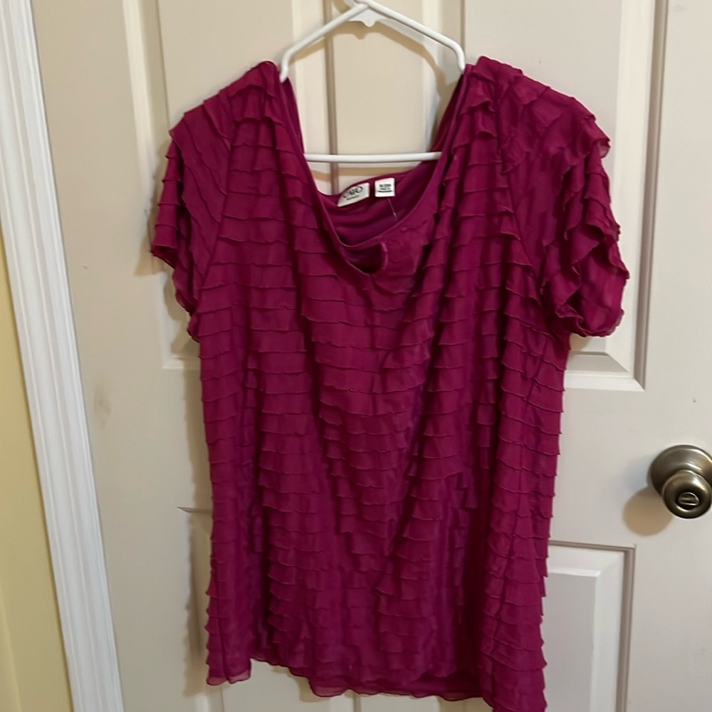Pink blouse